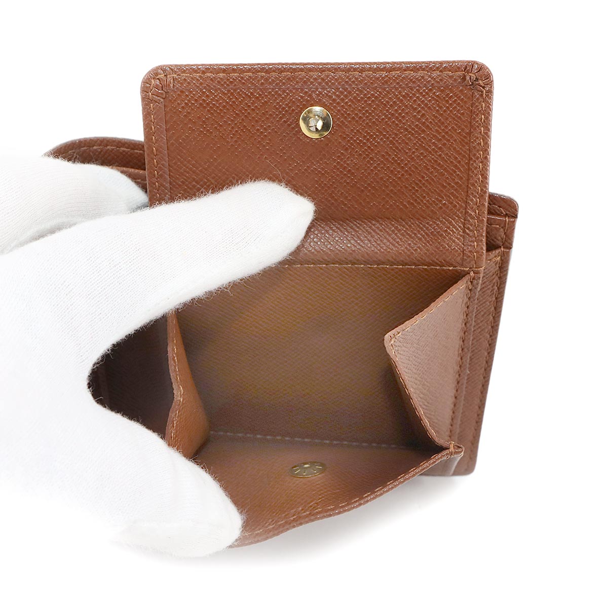 Monogram Panda Bi-fold Wallet Brown M61666 Purse