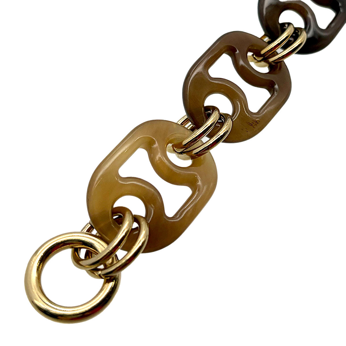 Eurydice Bracelet Buffalo Horn Brown Gold T2 Accessory