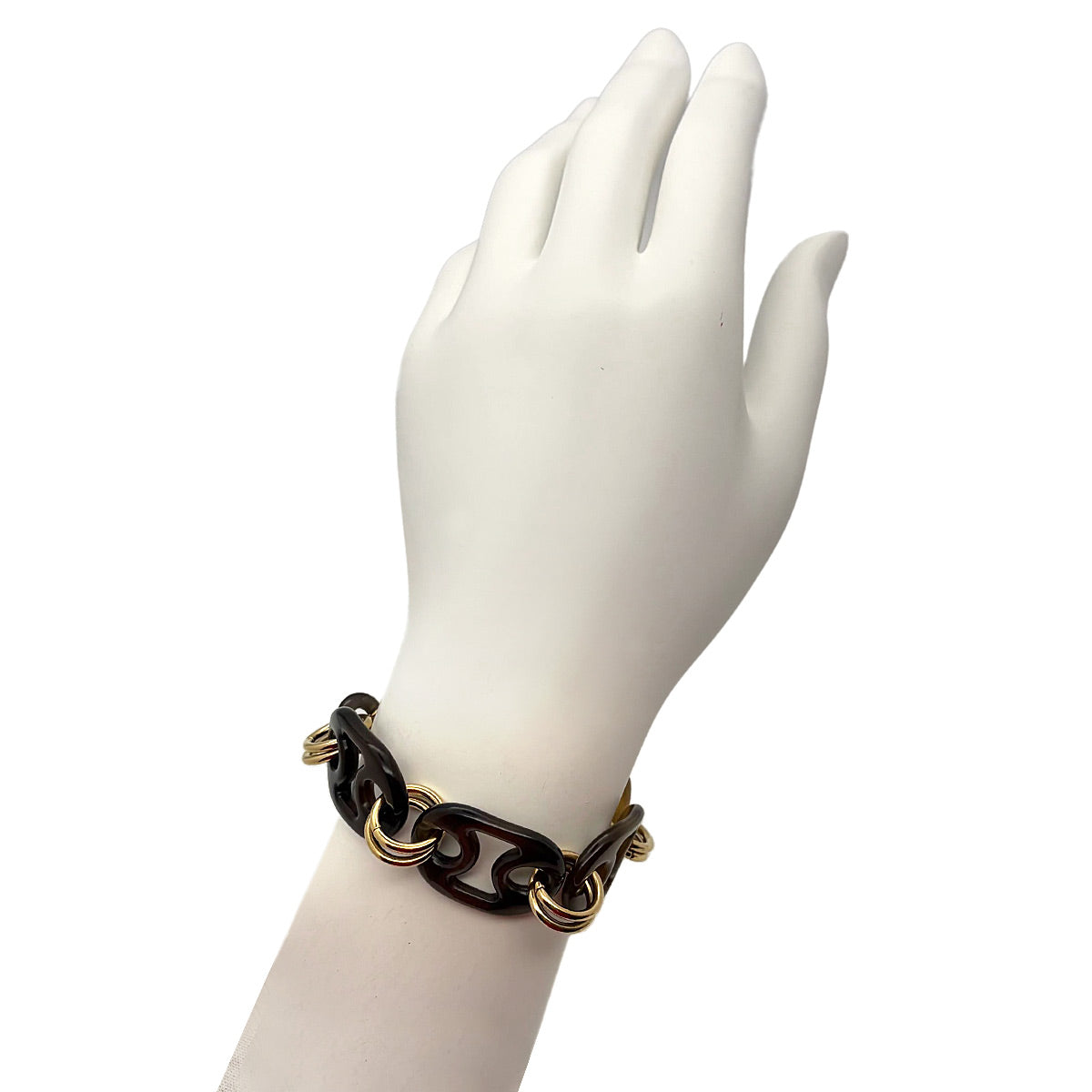Eurydice Bracelet Buffalo Horn Brown Gold T2 Accessory