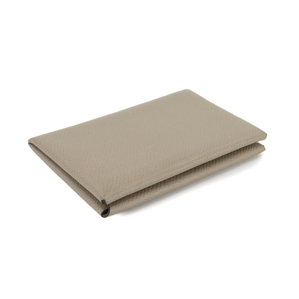 Calvi Card Case Epsom Gris Asphalt