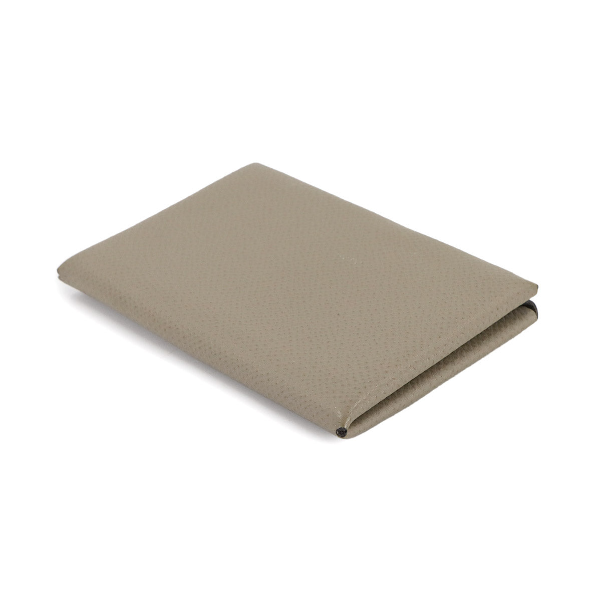 Calvi Card Case Epsom Gris Asphalt