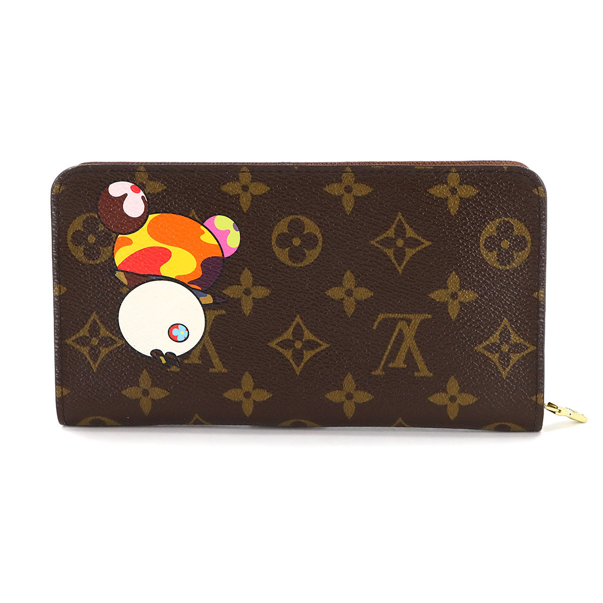 Monogram Panda Porte Monnaie Zip Long Wallet M61729