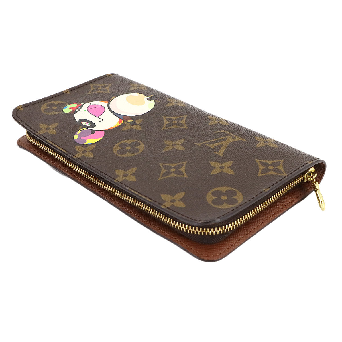 Monogram Panda Porte Monnaie Zip Long Wallet M61729