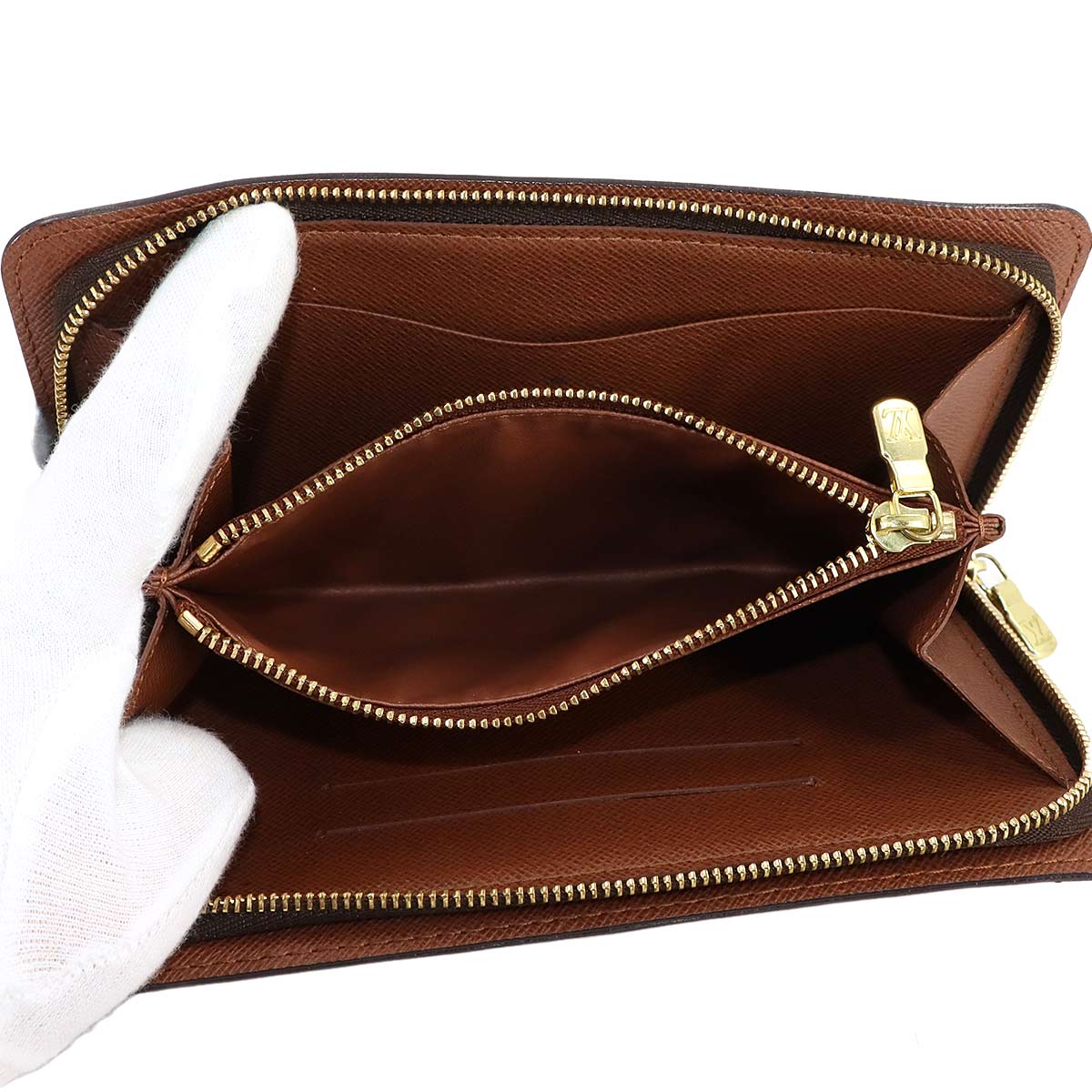 Monogram Panda Porte Monnaie Zip Long Wallet M61729