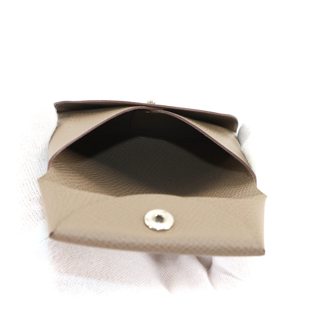 Bastia Coin Case Purse Veau Epsom Etoupe