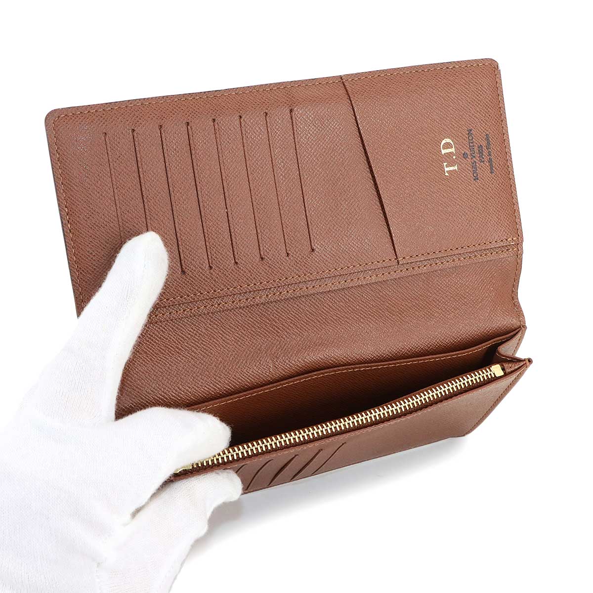 Monogram Brazza Wallet Brown M66540 Purse