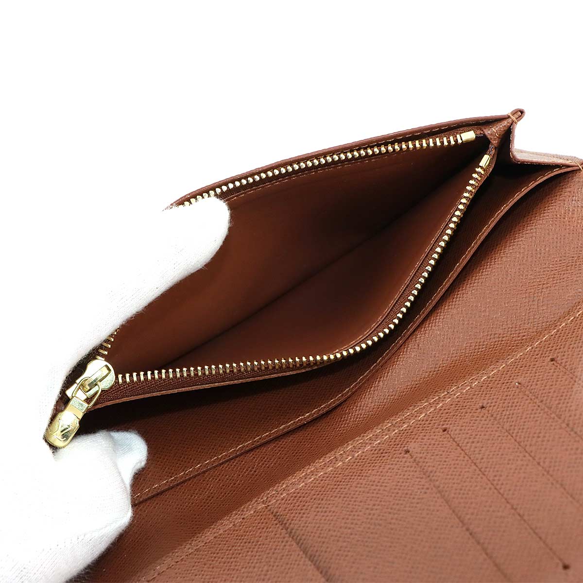 Monogram Brazza Wallet Brown M66540 Purse