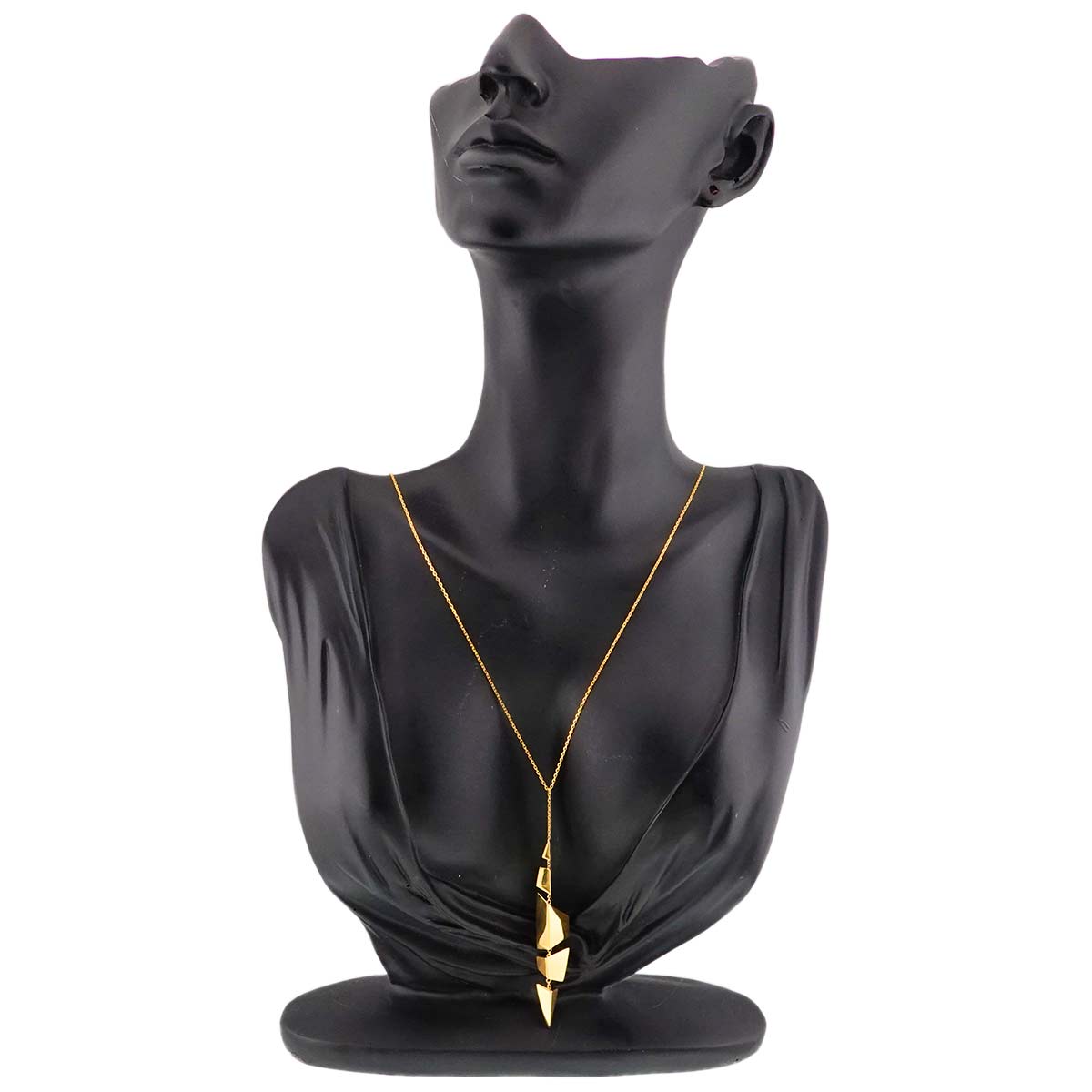 Diamond 0.04ct Necklace K18 YG 750