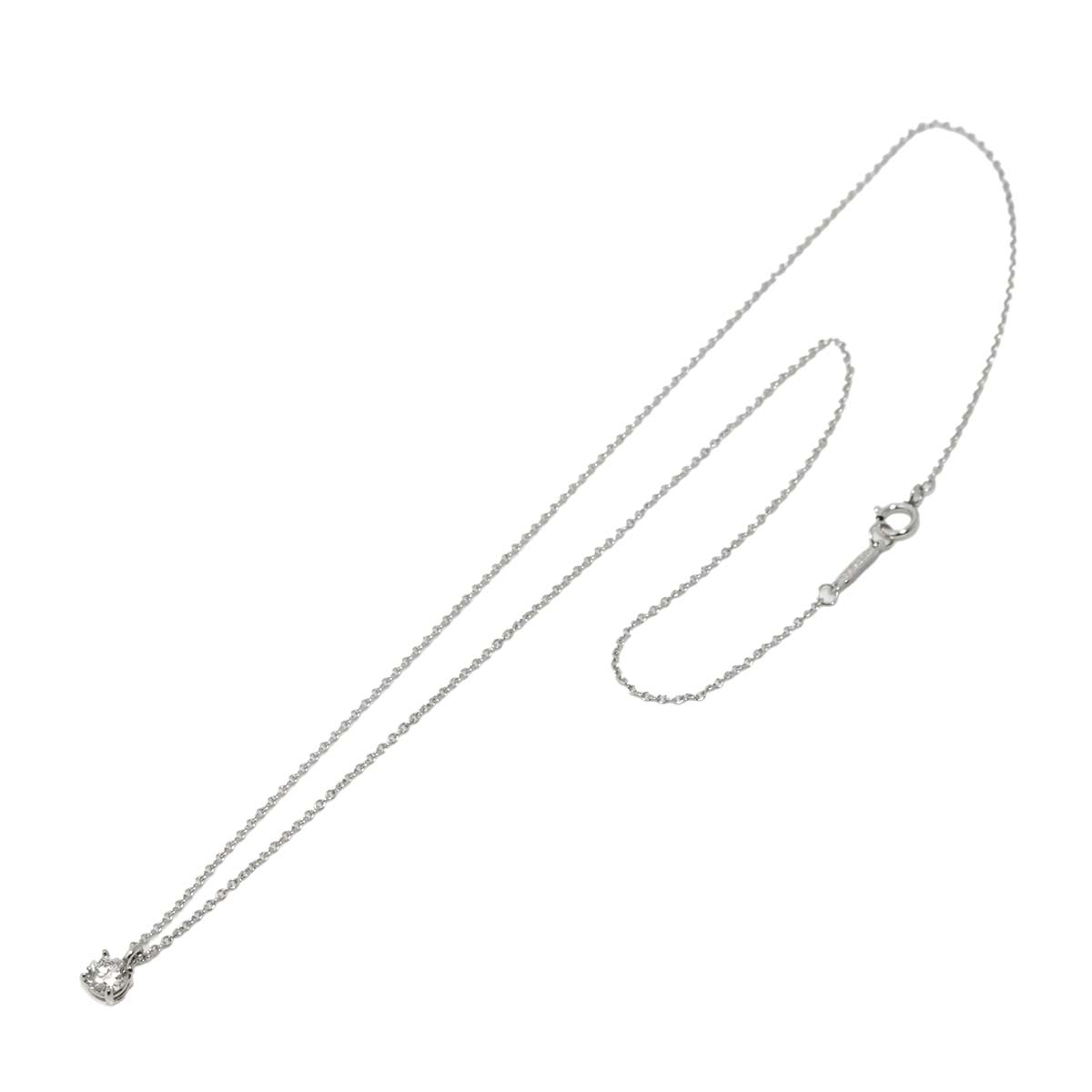 Diamond 0.30ct H/VS2/3EX Necklace Platinum