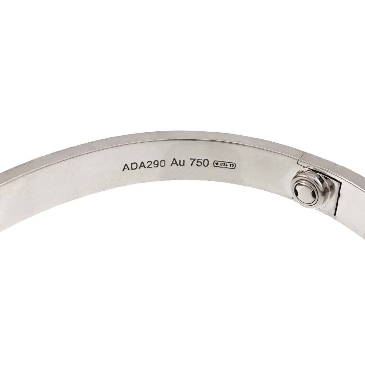 Love Bracelet Bangle 18K WG 750 Size17