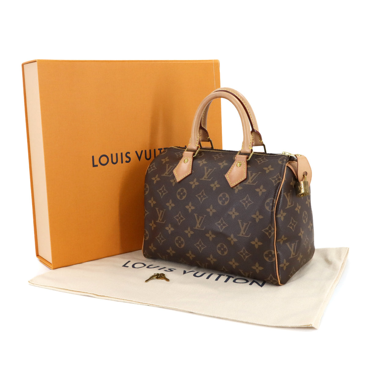 Monogram Speedy 25 Hand Bag Brown M41109 Purse