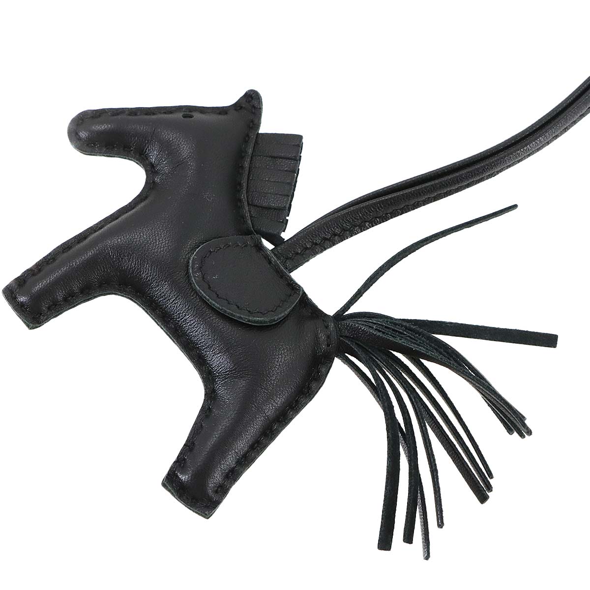 Rodeo PM Bag Charm Agneau Milo So Black