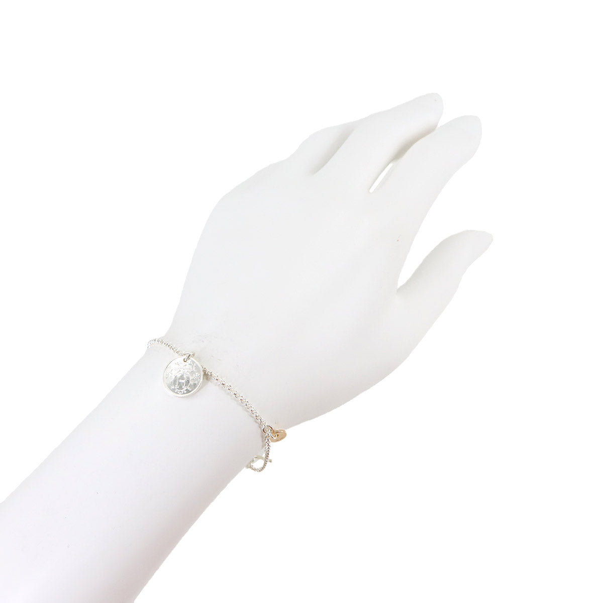 Ex-Libris PM Bracelet SV Ag925 Au750 Silver Pinkgold