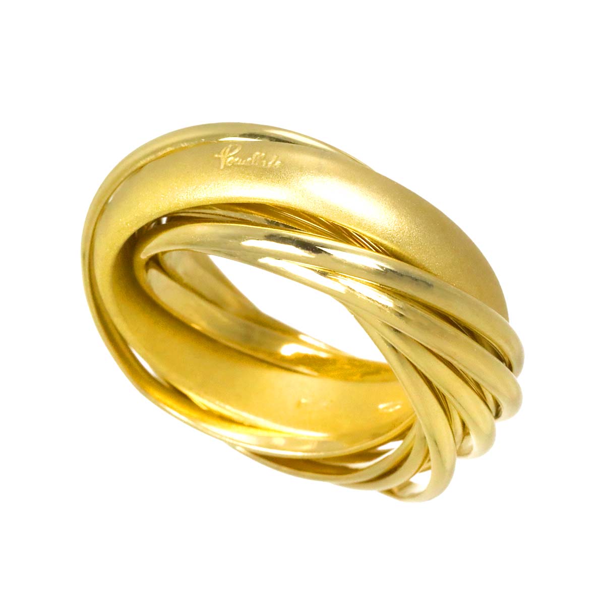 Ring 18K YG Yellow Gold 750 Size9.75-10(US)