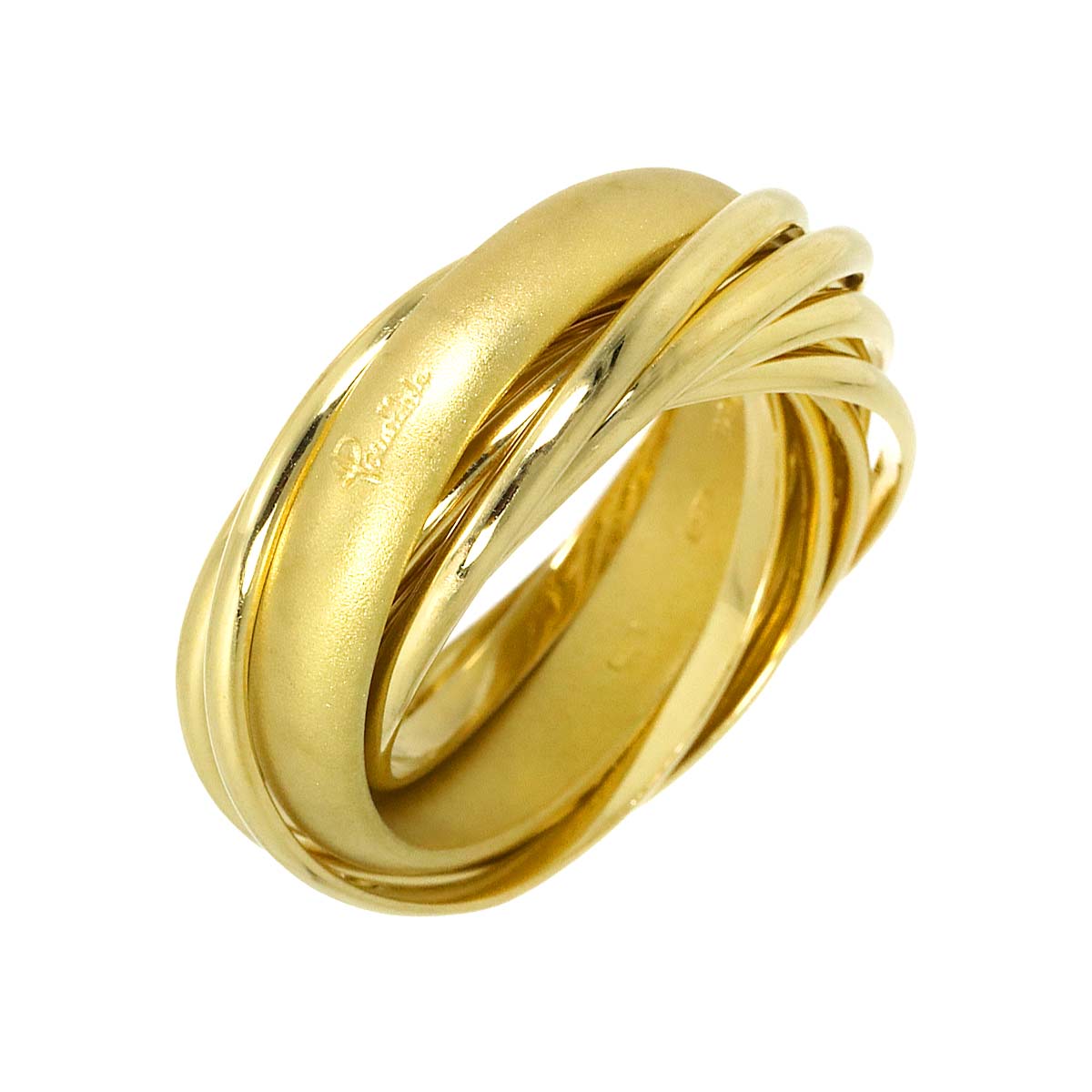 Ring 18K YG Yellow Gold 750 Size9.75-10(US)