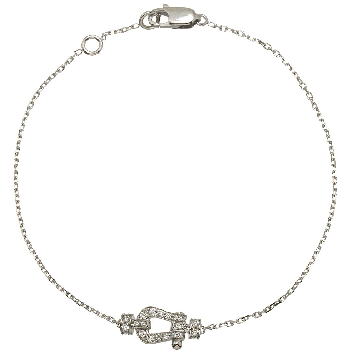 Force 10 SM Diamond Bracelet 18K WG 750