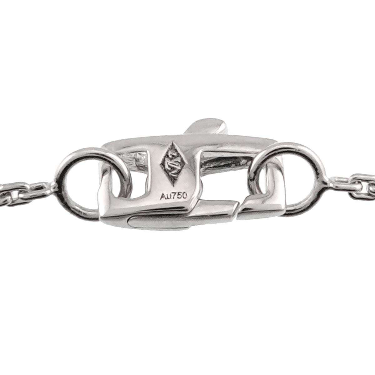 Pendentif Diamond Necklace 18K WG 750