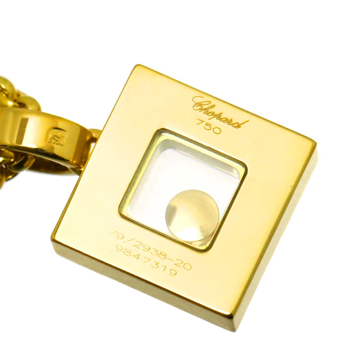 Happy Diamond Necklace 18K Yellow Gold 750