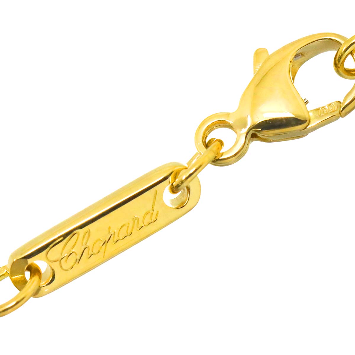 Happy Diamond Necklace 18K Yellow Gold 750