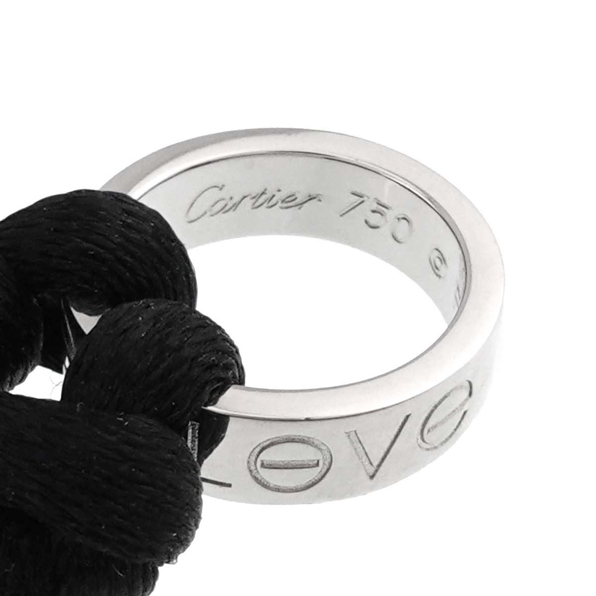 Love Charity Bracelet 18K White Gold 750