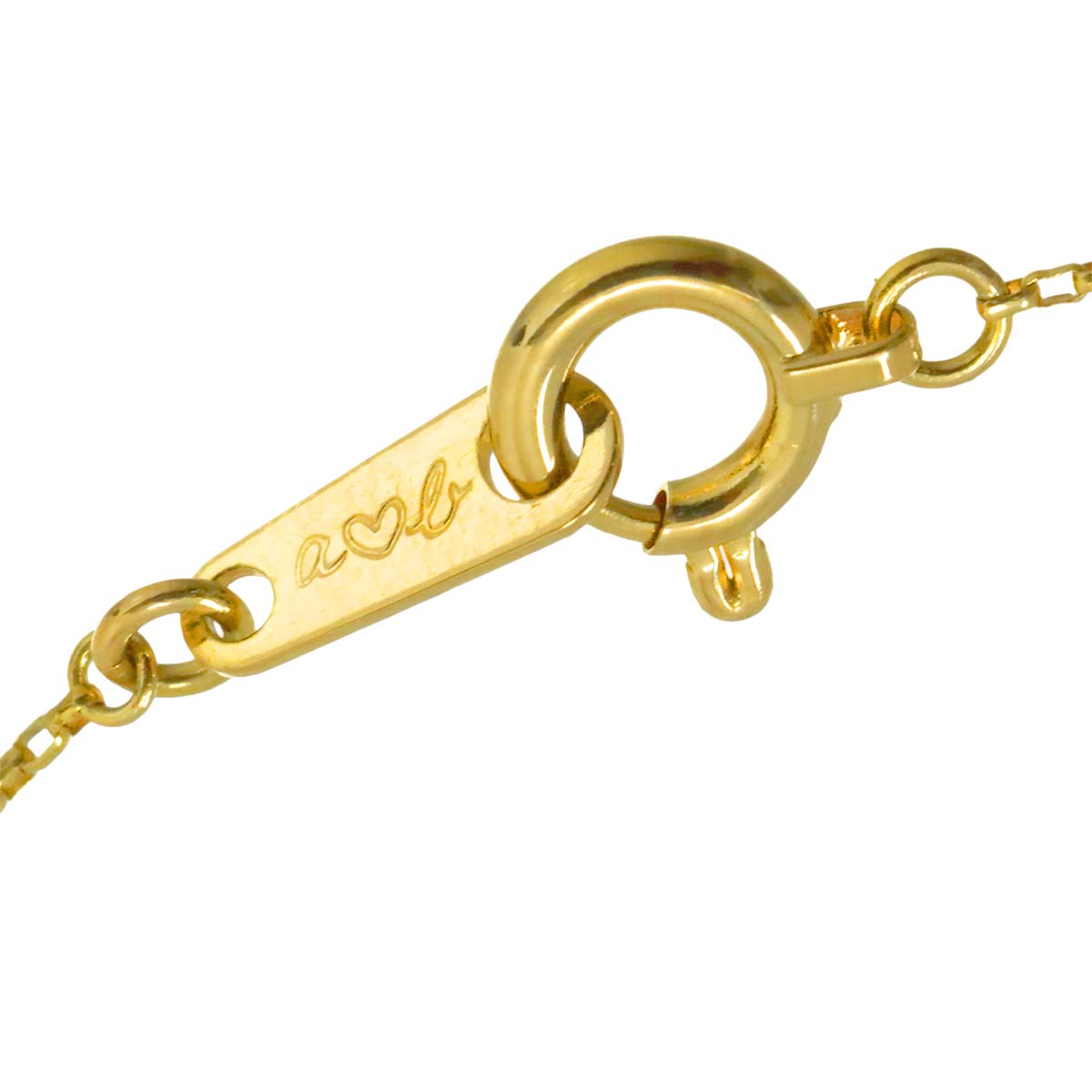 Diamond Necklace 18K Yellow Gold 750