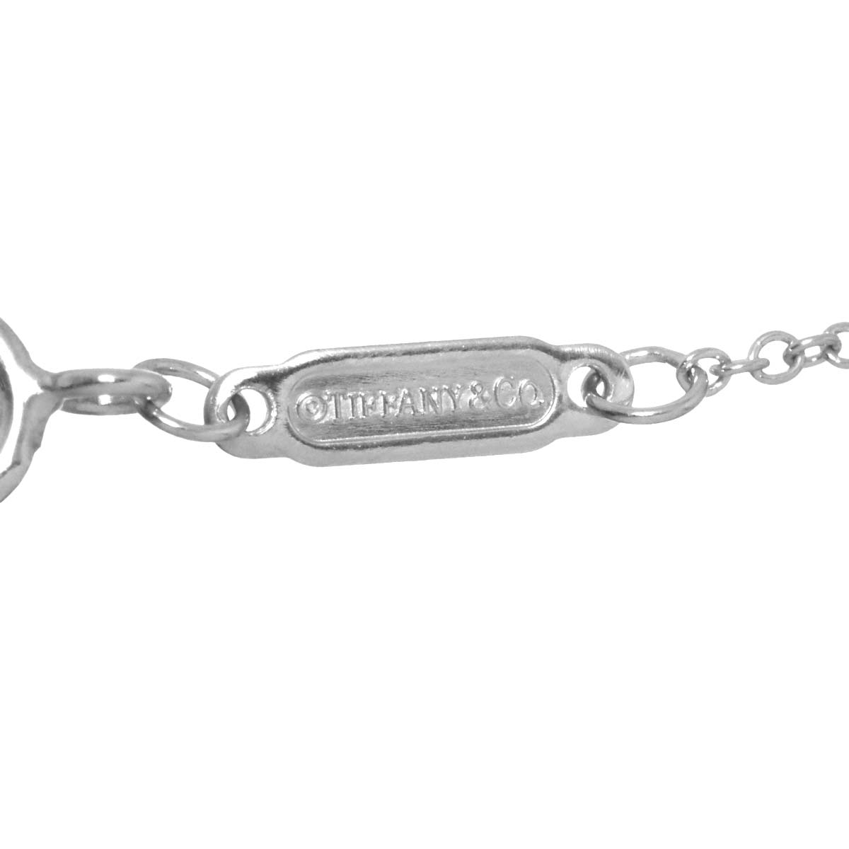 T Smile Diamond Necklace SM 18K White Gold 750