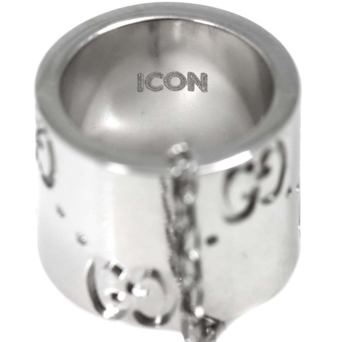 Icon Necklace 18K White Gold 750