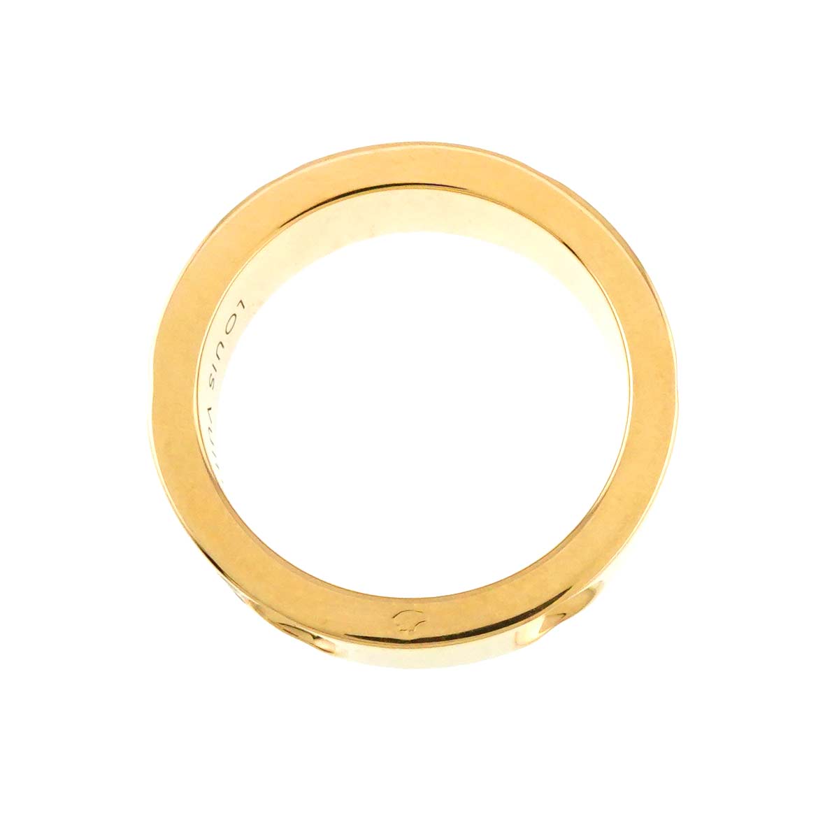 Petite Berg Anplant Ring 18K YG 750 size49 4.75-5(US)