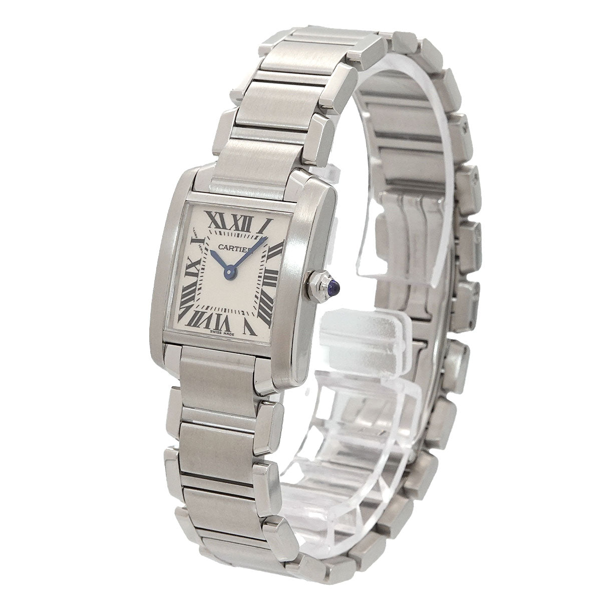 Tank Francaise SM W51008Q3 Quartz Cream Dial Ladies Watch