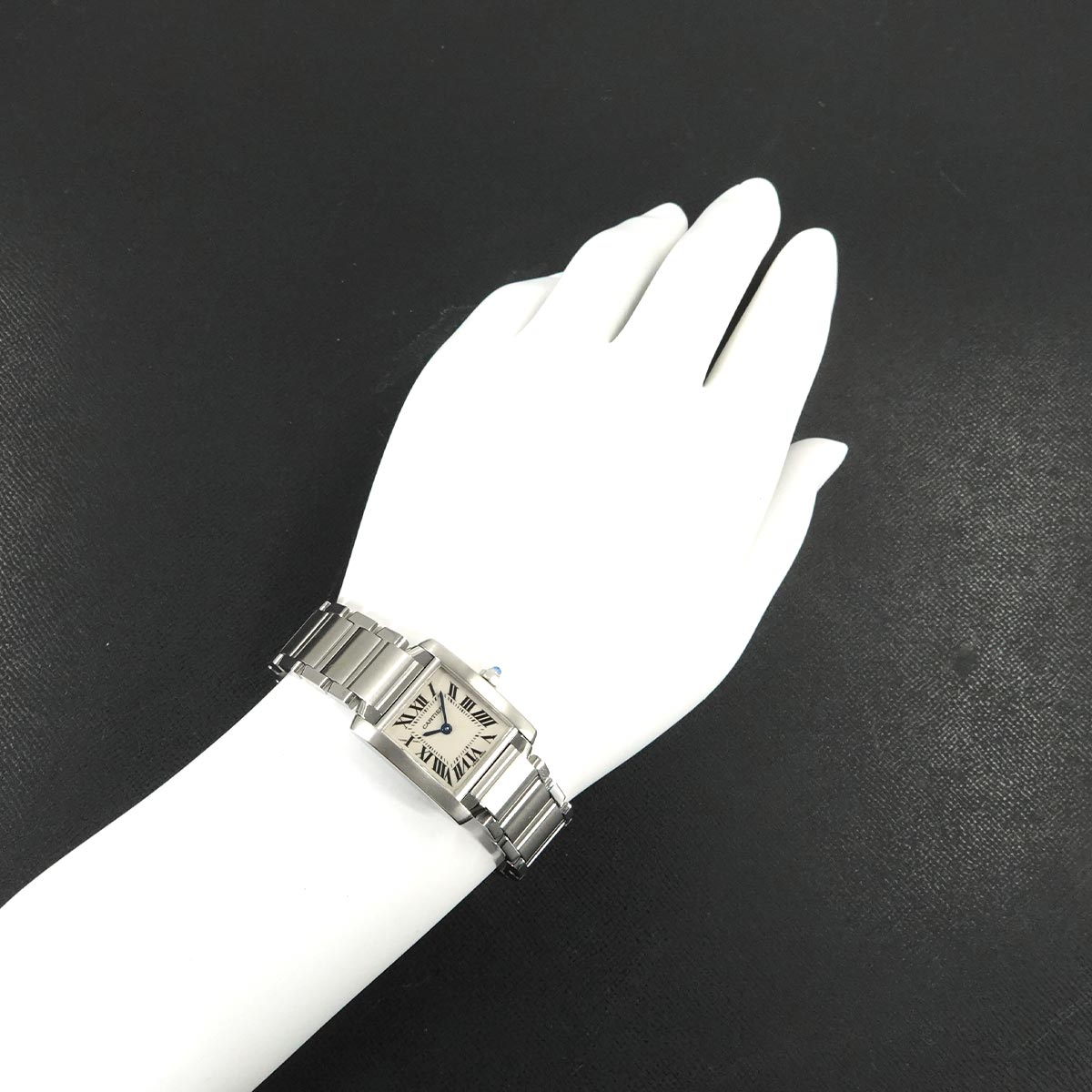 Tank Francaise SM W51008Q3 Quartz Cream Dial Ladies Watch