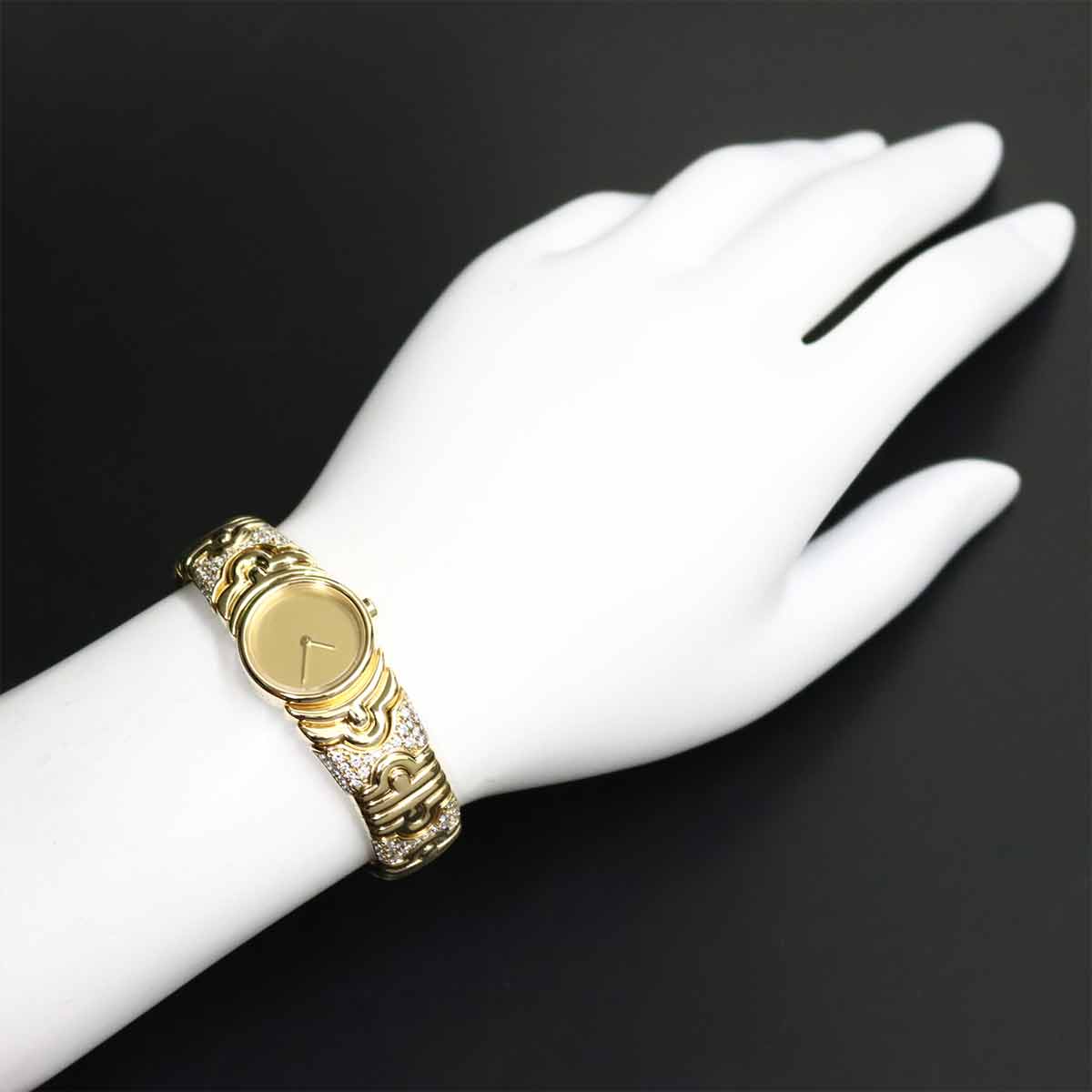 Parentesi BJ01 Quartz K18YG Diamond Ladies Watch