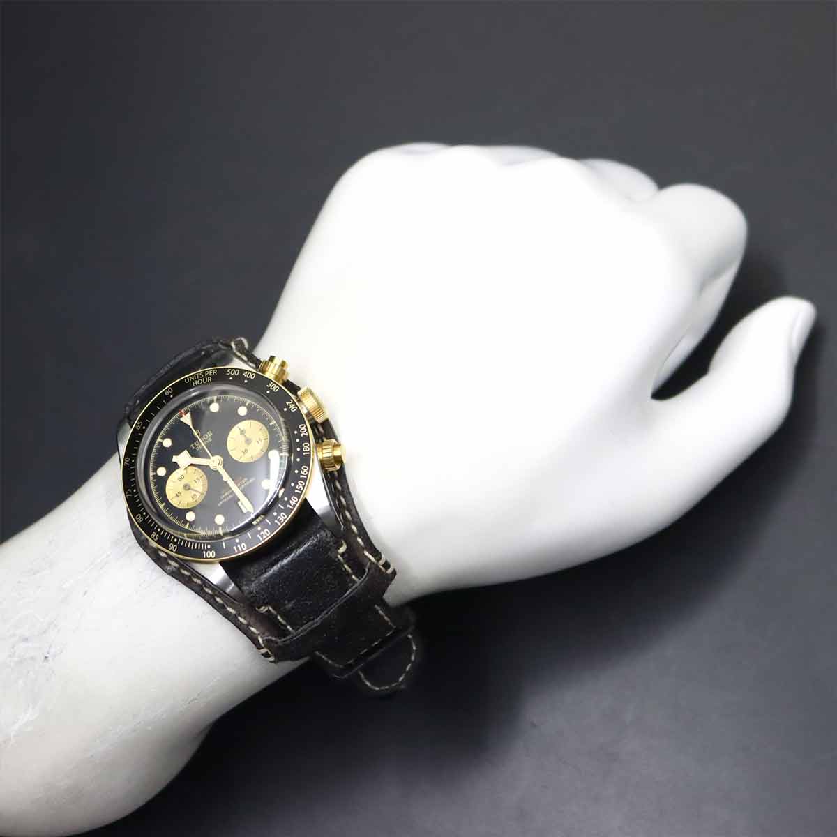 Heritge Black Bay 79363N Date Automatic Black Dial Mens Watch