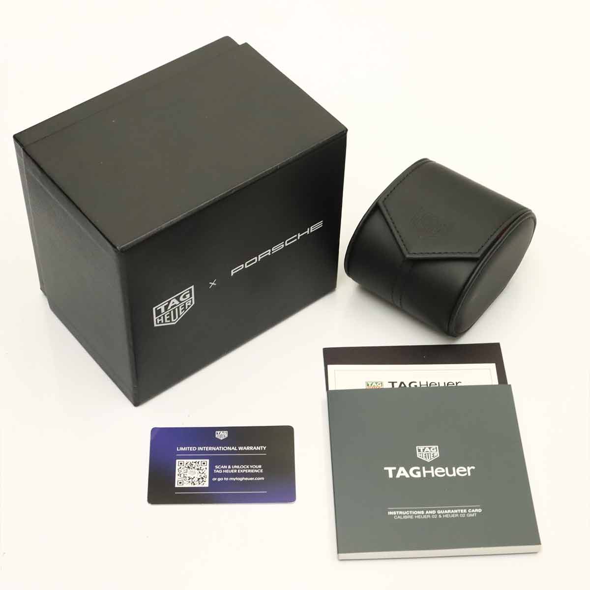 Carrera Chronograph Porsche CBN2A1M Black Dial Mens Watch