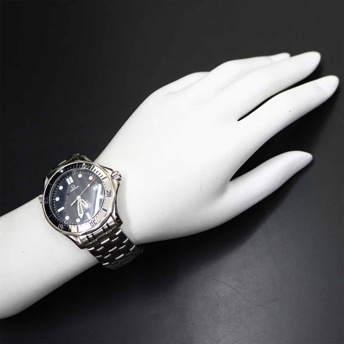 Seamaster 300 2532 80 Automatic Navy Dial Mens Watch