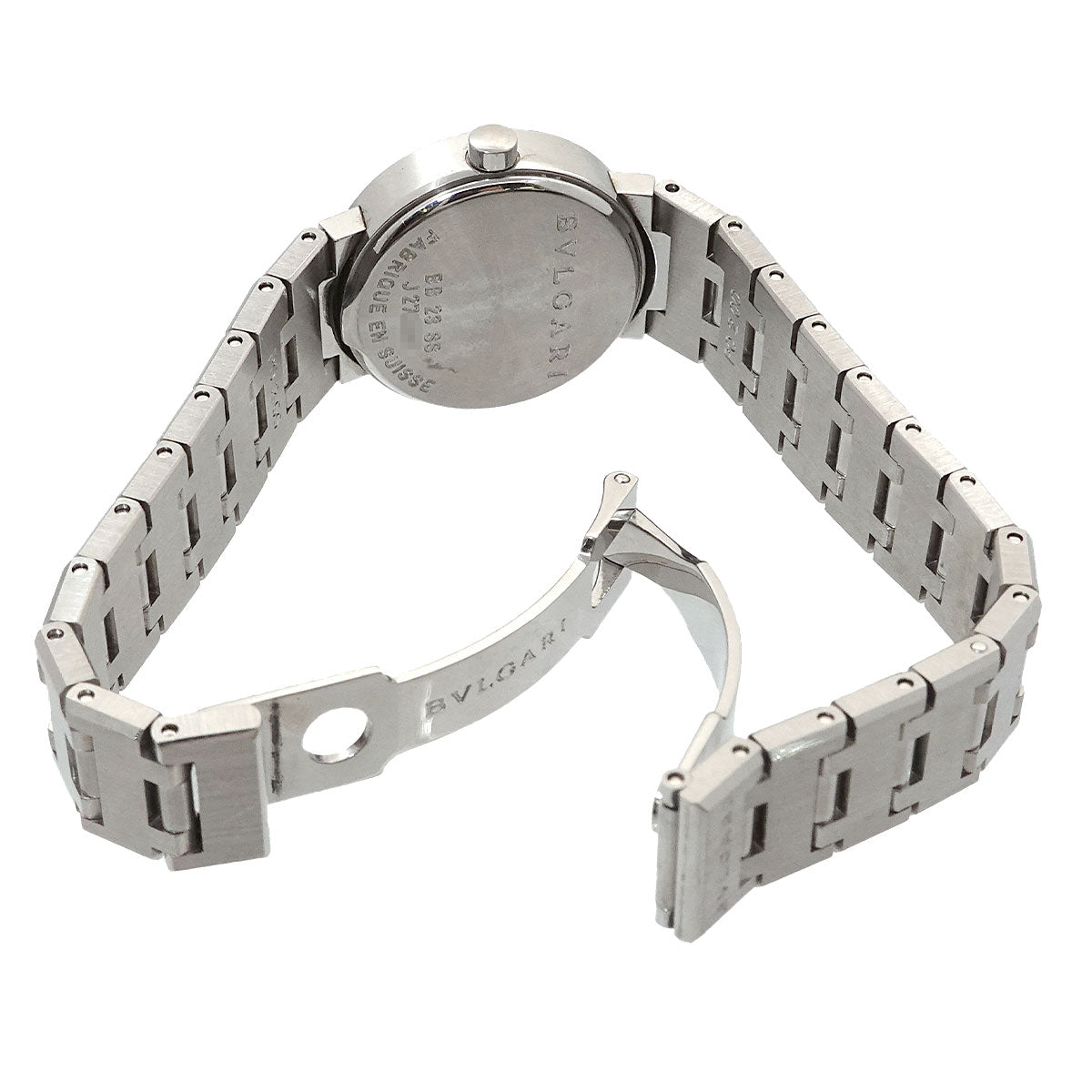 BVLGARIBVLGARI BB23SS Quartz Black Dial Ladies Watch