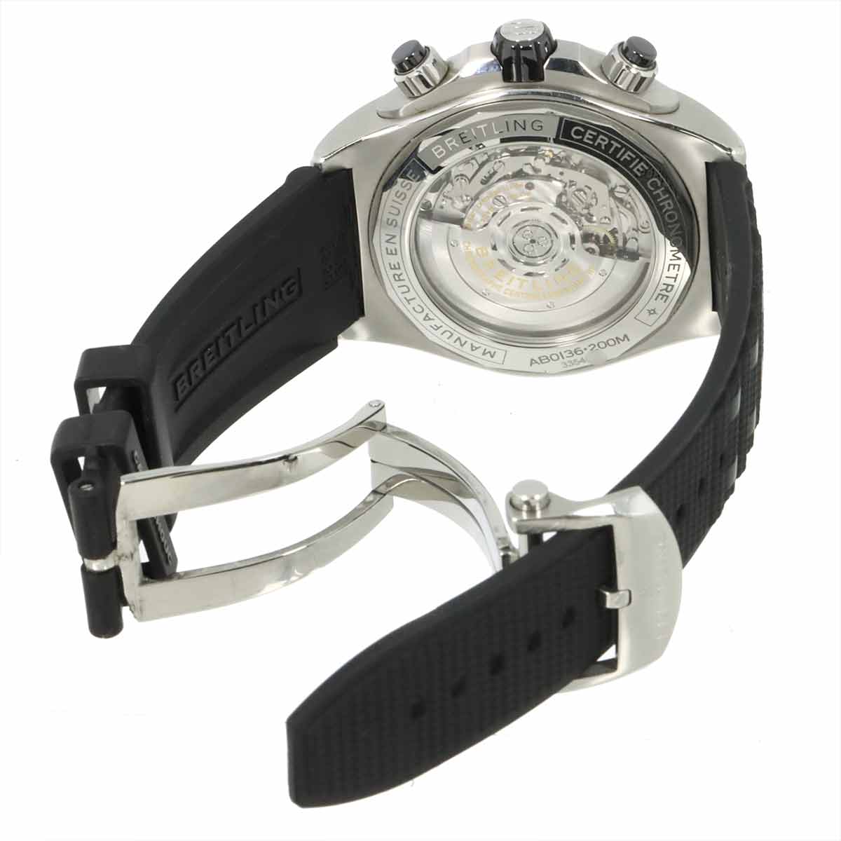 SuperChronomat B01 AB0136 Green Dial Mens Watch