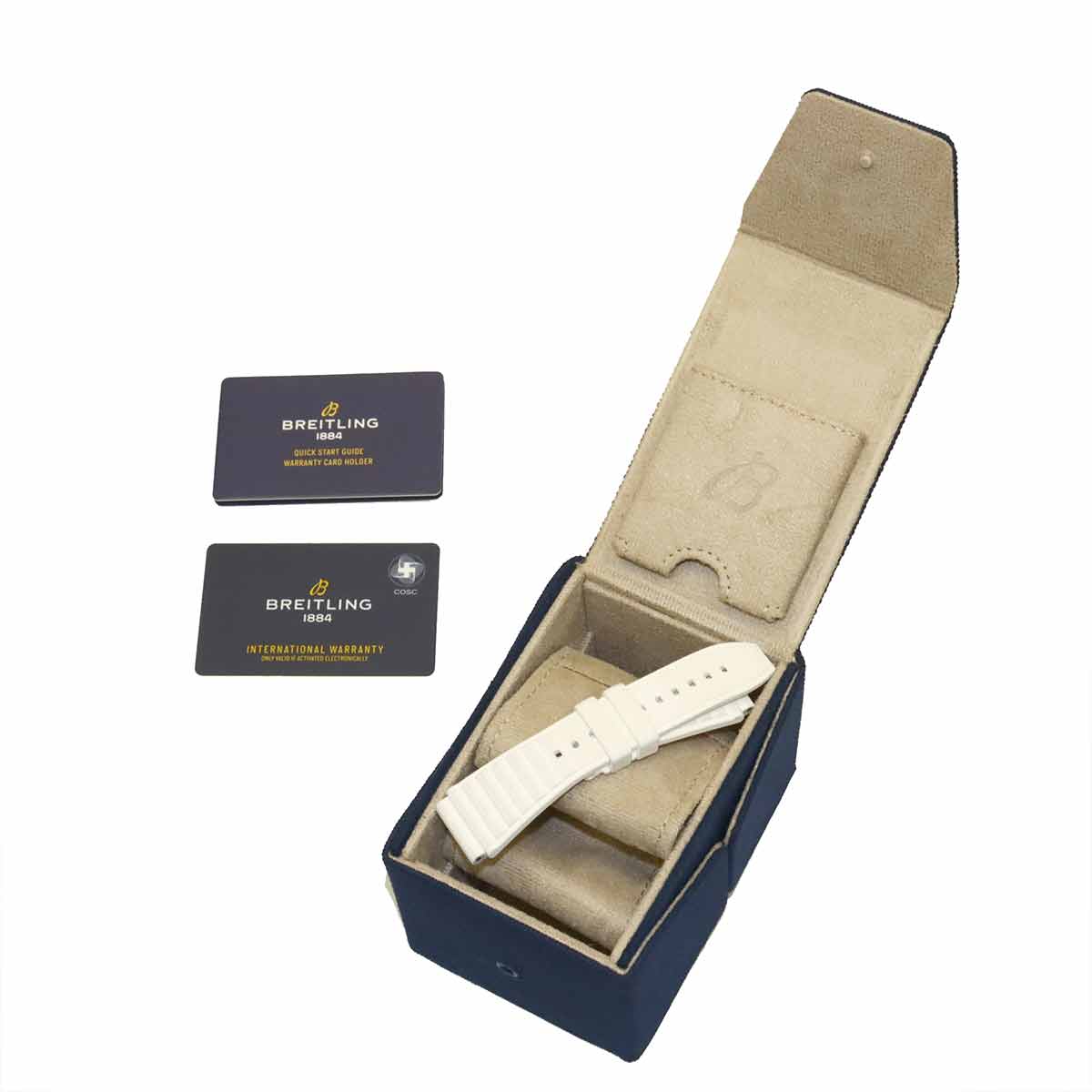 SuperChronomat B01 AB0136 White Dial Mens Watch