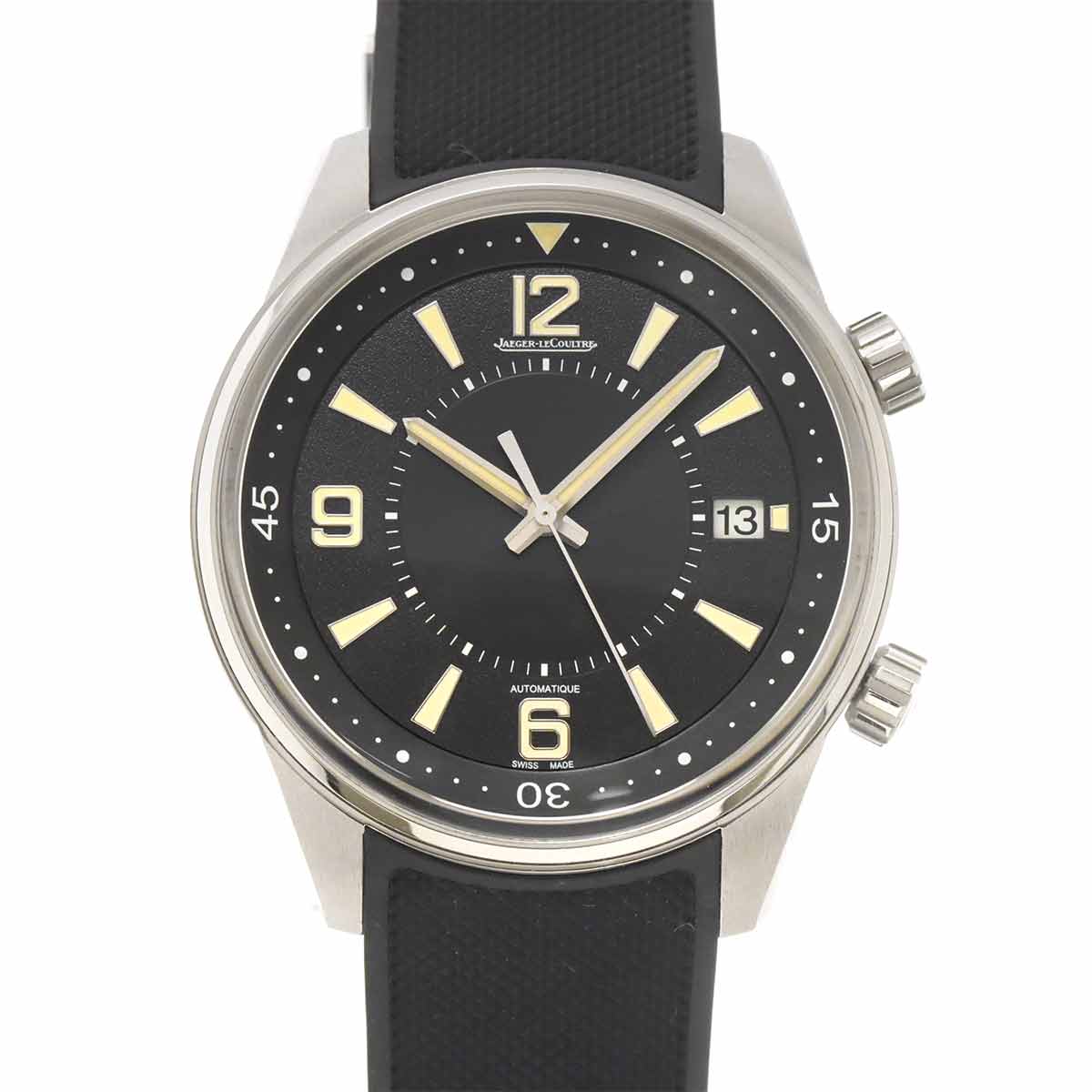 Polaris Q9068670 Automatic Black Dial Mens Watch