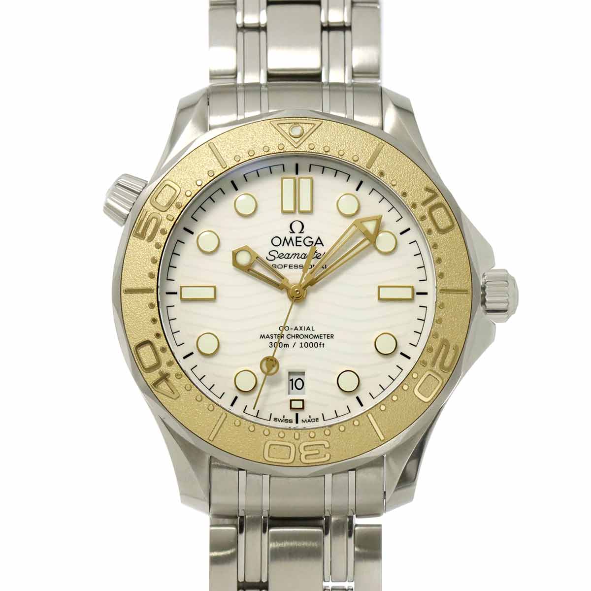 Seamaster Paris 2024 522 21 42 20 04 001 K18YG White Dial