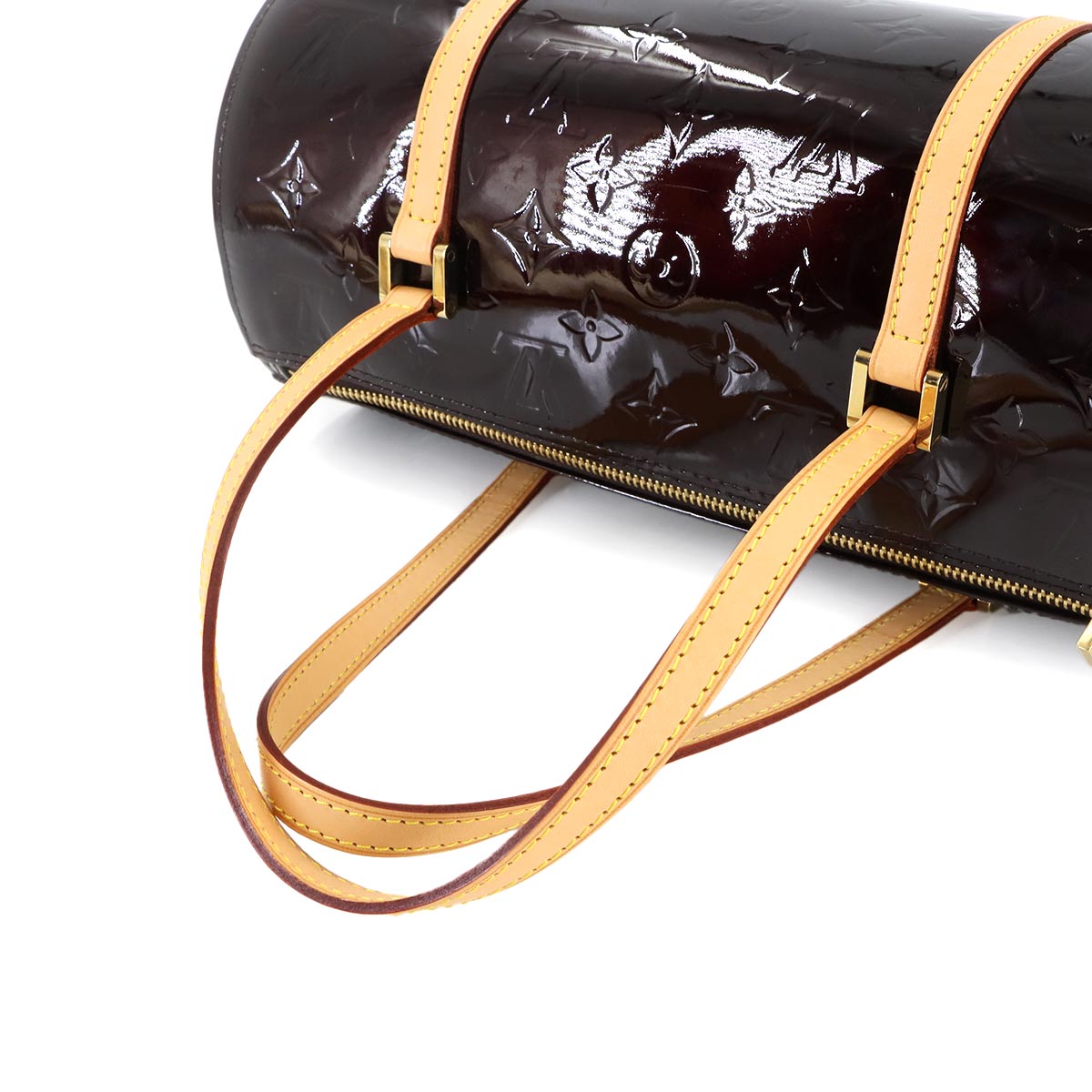 Monogram Vernis Bedford Hand Bag Amarant M91996