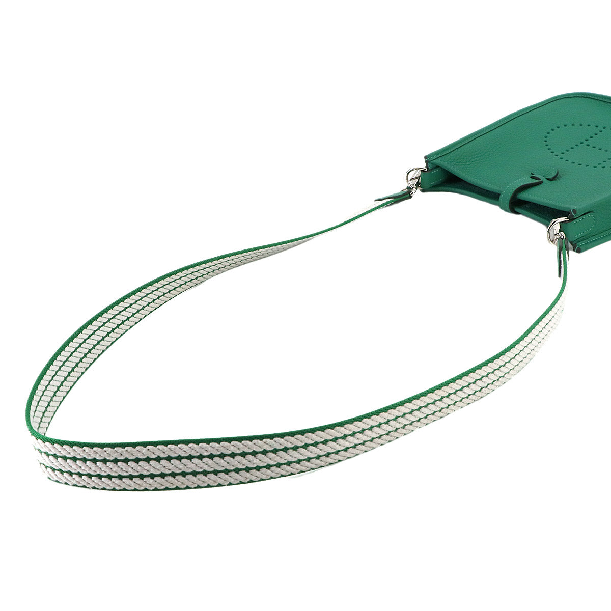 Evelyne Amazon TPM Shoulder Bag Taurillon Clemence Vert Vertigo