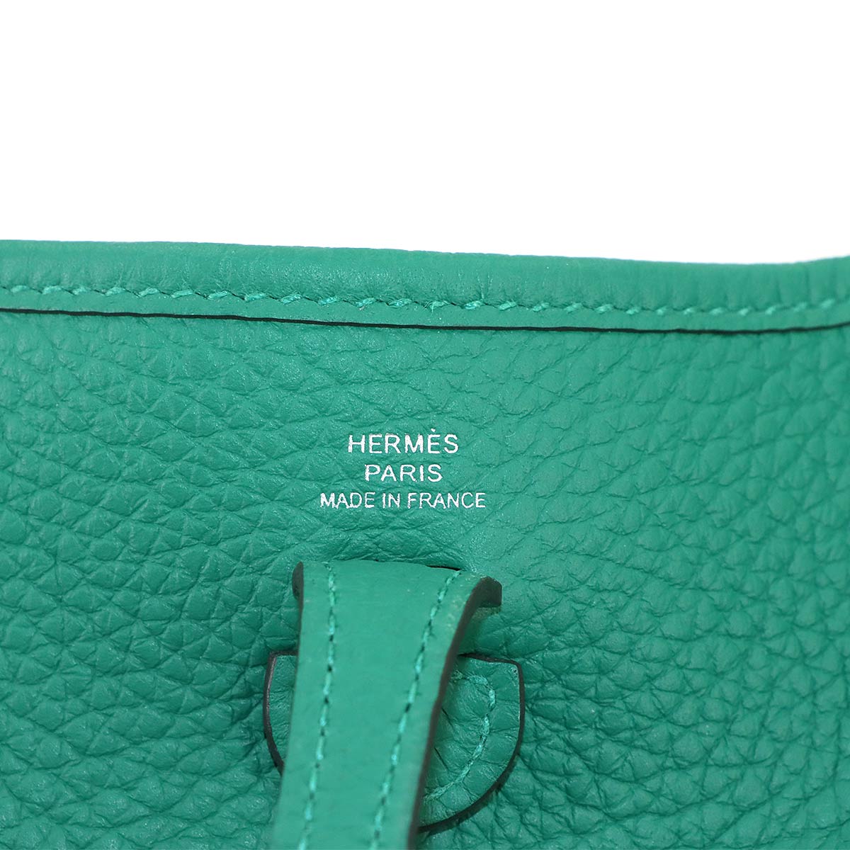 Evelyne Amazon TPM Shoulder Bag Taurillon Clemence Vert Vertigo