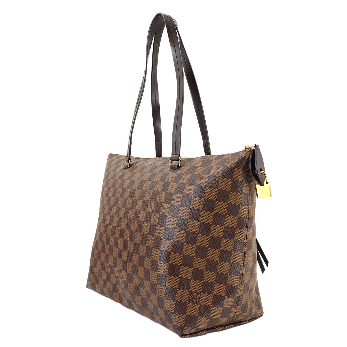 Damier Iena MM Tote Bag Ebene N41013 Purse