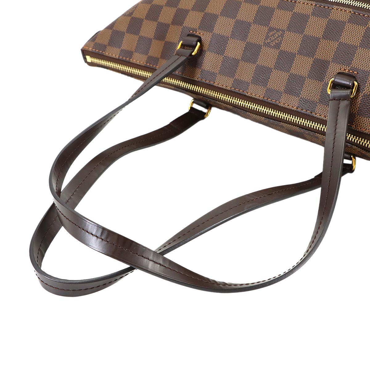 Damier Iena MM Tote Bag Ebene N41013 Purse