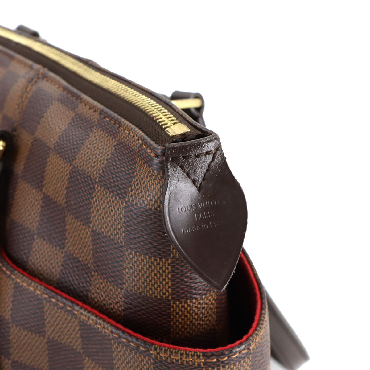 Damier Totally PM Tote Bag Ebene Brown N41282 Purse