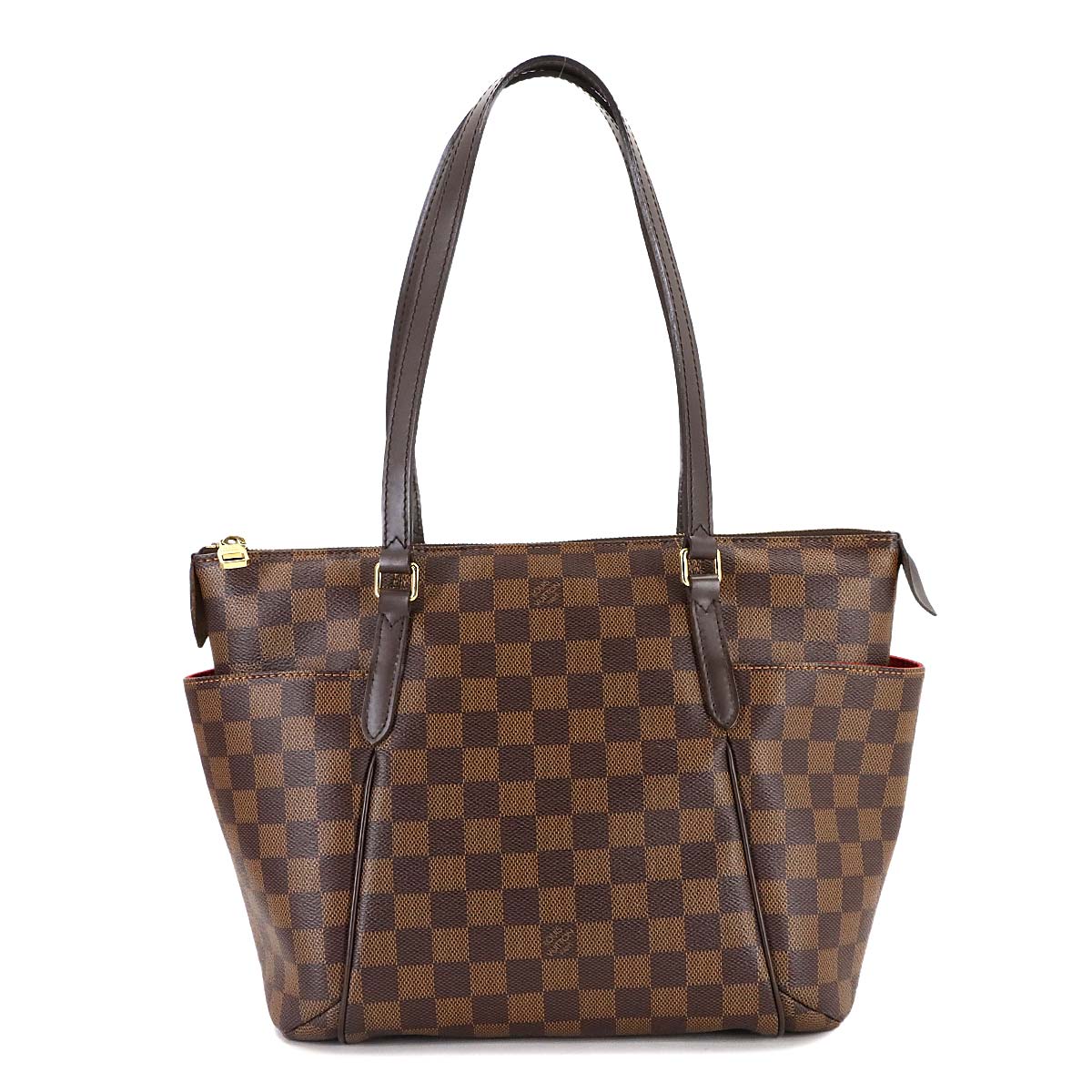 Damier Totally PM Tote Bag Ebene Brown N41282 Purse