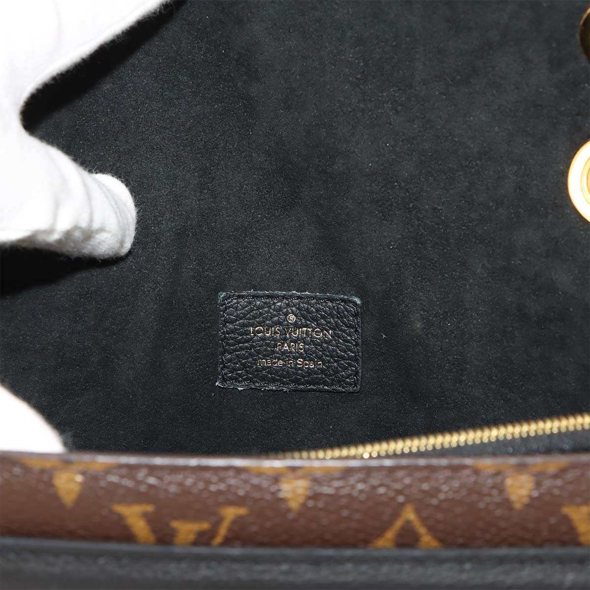 Monogram Victoire Shoulder Bag Leather Noir M41730