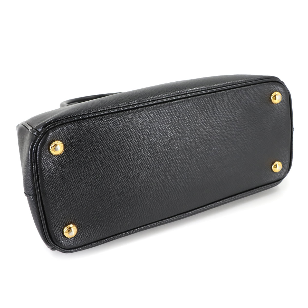 Galleria Medium Hand Shoulder Bag Saffiano Leather Black 1BA863