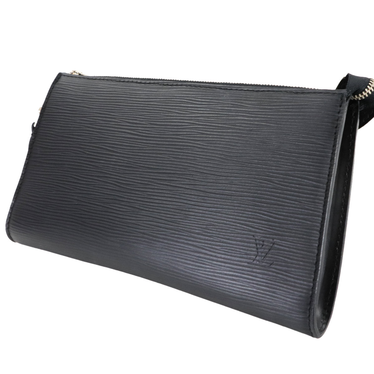 Epi Pochette Accessoires Hand Shoulder Bag Black M52982