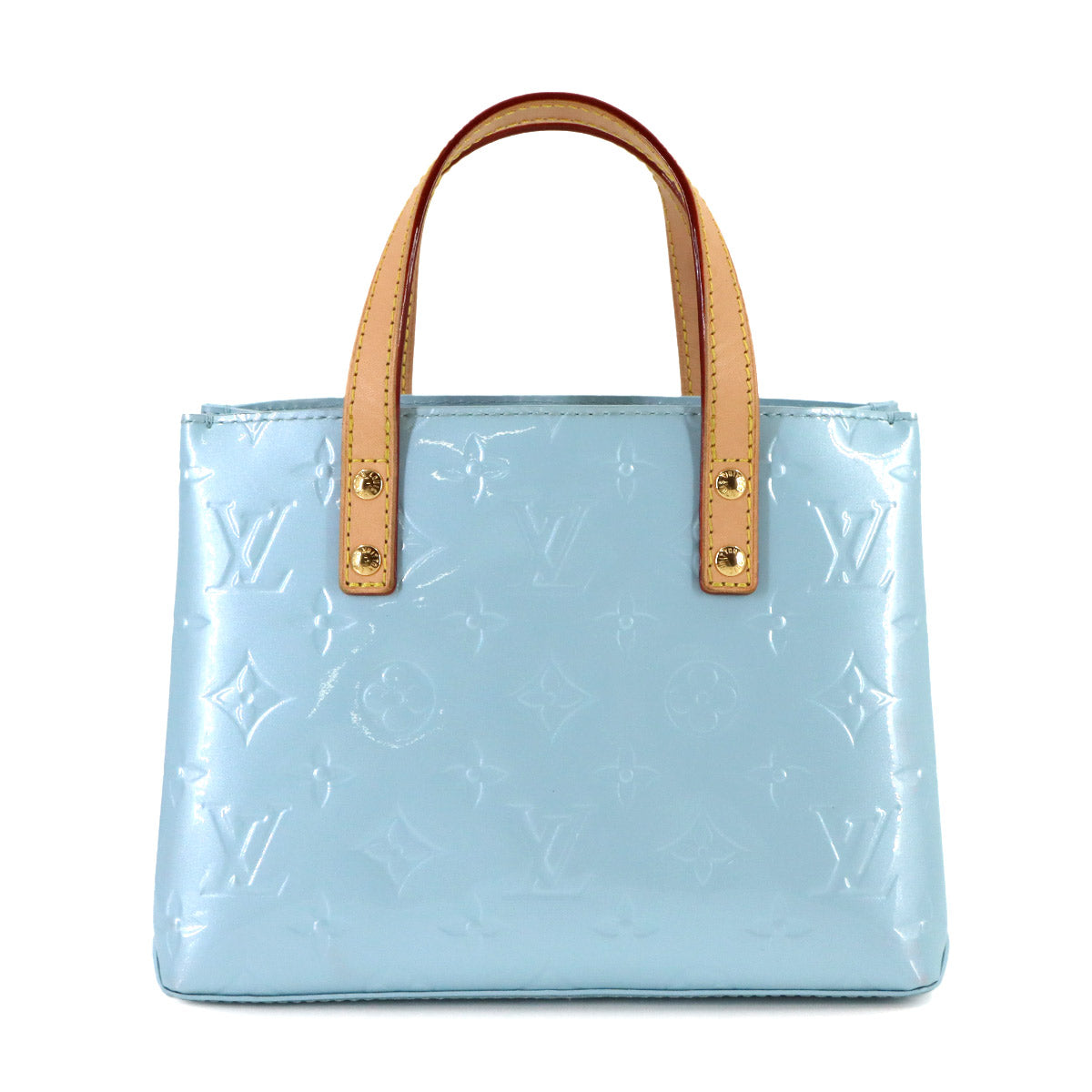 LV Remix Vernis Reede PM Hand Shoulder Bag Blue M24144